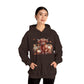 Autumn Highland Cow Charm Unisex Heavy Blend™ Hooded Sweatshirt