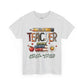 Teachers are Heros Unisex Heavy Cotton Tee