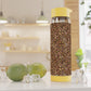 Leopard Luxe Infuser Water Bottle