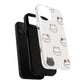 Cute Cat Tough Magnetic Case, iPhone Cover, Cat Lover Gift, Cute Cat Accessories, Pet-Themed iPhone Case