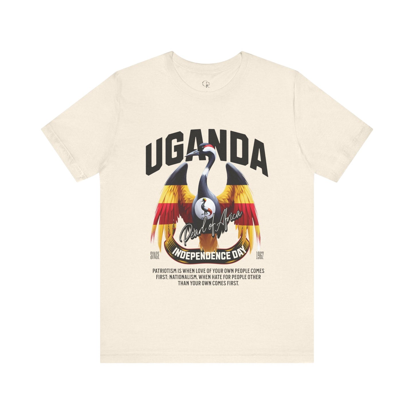 Uganda Independence Day Unisex Jersey Short Sleeve Tee