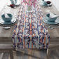 Patriotic Ribbon Table Runner — American Flag Stars & Stripes Cotton-Blend