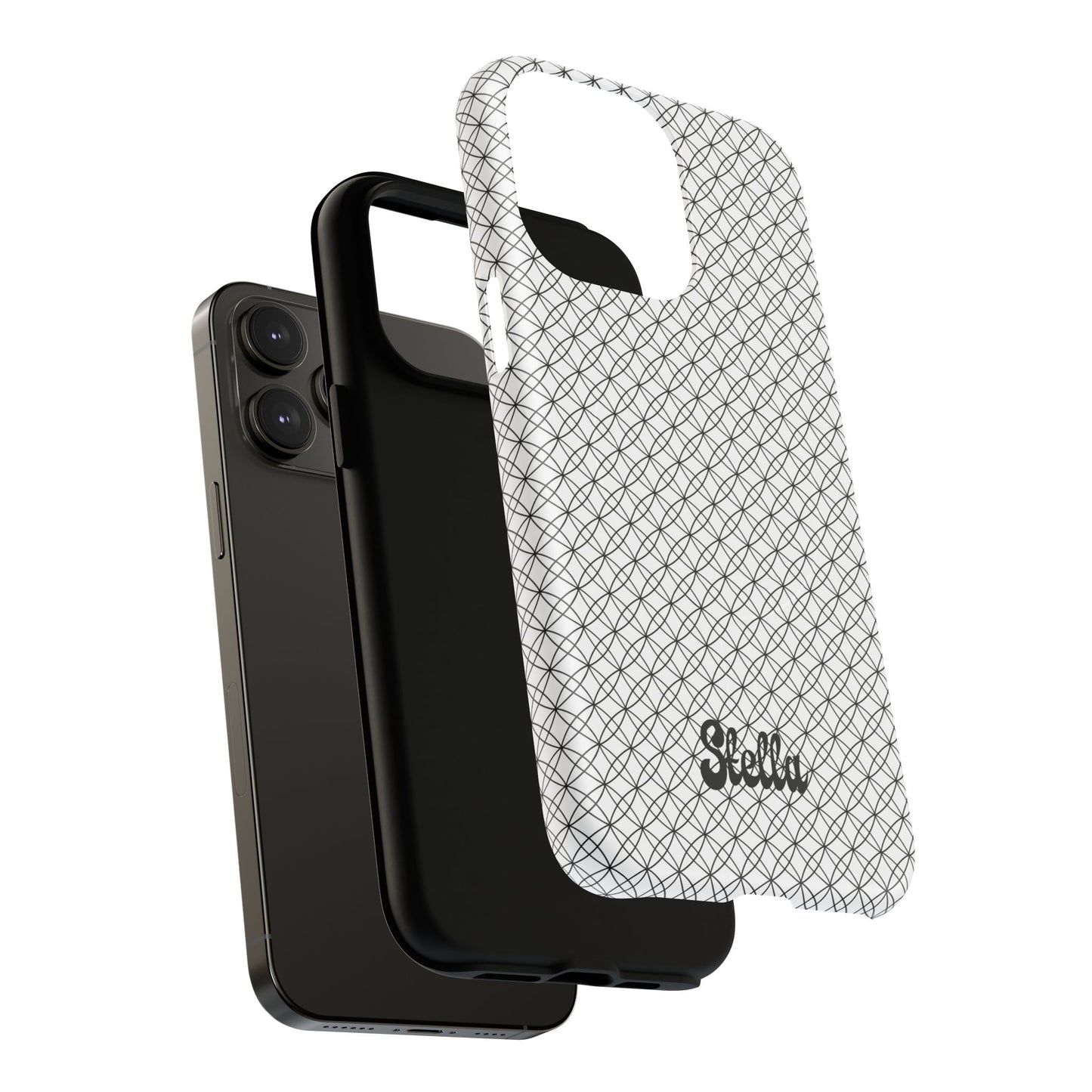 Personalized Geometric Phone Case, Stylish Tough Magnetic Cases, Unique Protection, Trendy Gift for Tech Lovers, Modern Mobile Accessory