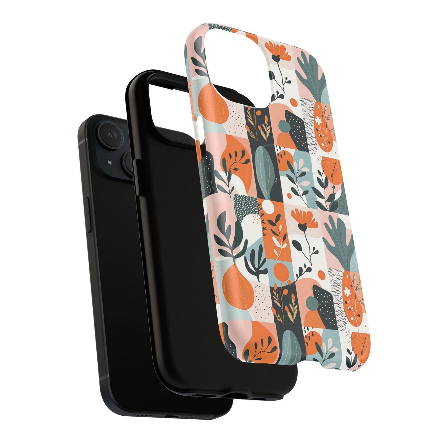 Botanical Bliss Tough Magnetic Phone Case, Durable Phone Cover, Gift for Her, Stylish Tech Accessory, Fall Vibes, Trendy Mobile Case