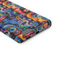 Psychedelic Visions Phone Case with Card Holder - Colorful and Stylish Design for Creatives