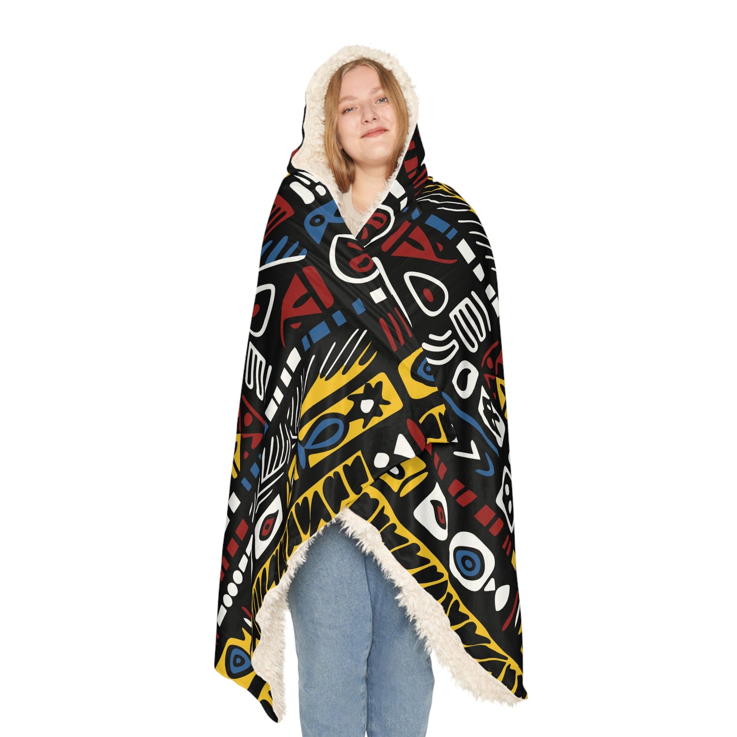 Geometric Harmony Snuggle Snuggle Blanket