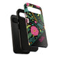 Personalized Floral Fantasy Samsung and Google Pixal Phone Case – Personalized Tough Cases with Colorful Garden Design