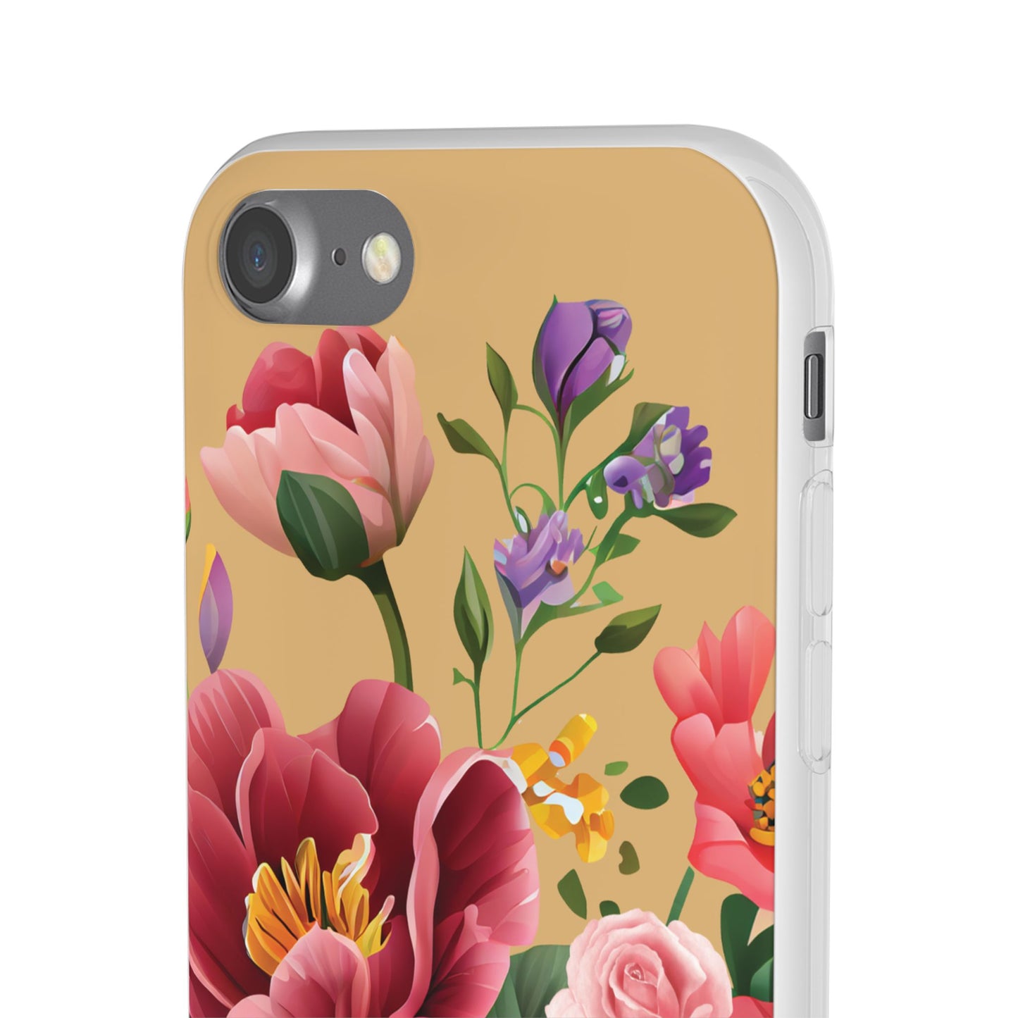 Floral Scripture Phone Case — "Let Your Light Shine" (Matthew 5:16) for iPhone and Samsung Cases.