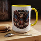 4th of July Eagle Coffee Mug — Patriotic American Flag Accent Mug (11/15oz)