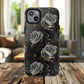 Midnight Bloom Tough iPhone Magnetic Cases,  iPhone 14, iPhone 15, iPhone 16, Pro, Pro Max, Plus MagSafe Case, Protective Tech Accessories, Gift for Her, Floral Design