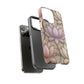 Personalized Lotus Floral Stained Glass Effect Tough Phone Case
