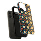 Celestial Spice Tiling Colorful Tough Magnetic iPhone Case, Unique iPhone Cover, Artistic Mobile Shell, Durable Design Accessory, Trendy Gift Idea, MagSafe® iPhone Case.