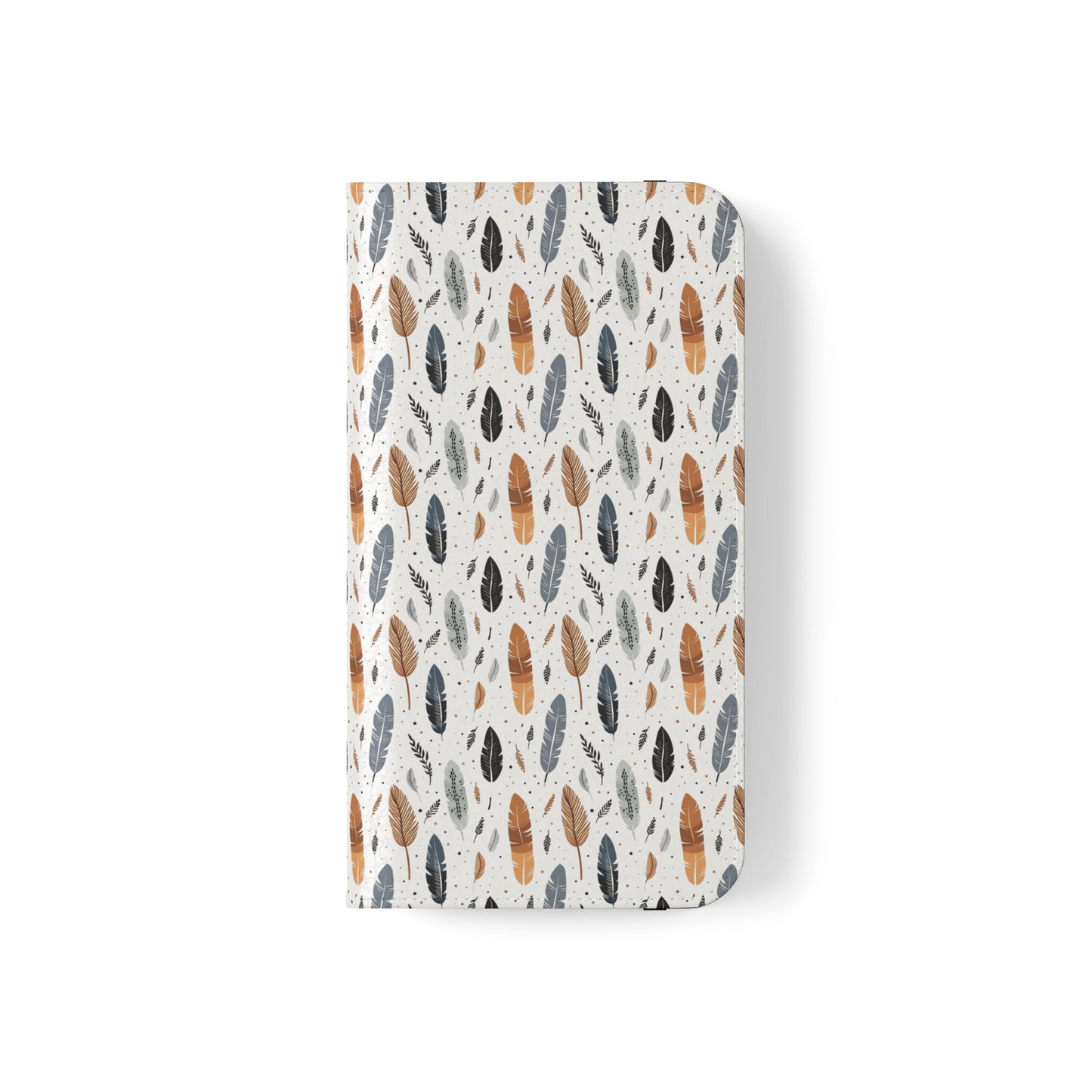 Whispering Feathers iPhone and Samsung Flip Cases