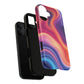 Cosmic Lava Flow Colorful Abstract iPhone Case , Tough Magnetic Protection, Stylish Accessories, Gift for Tech iPhone Lovers, Vibrant Mobile Covers