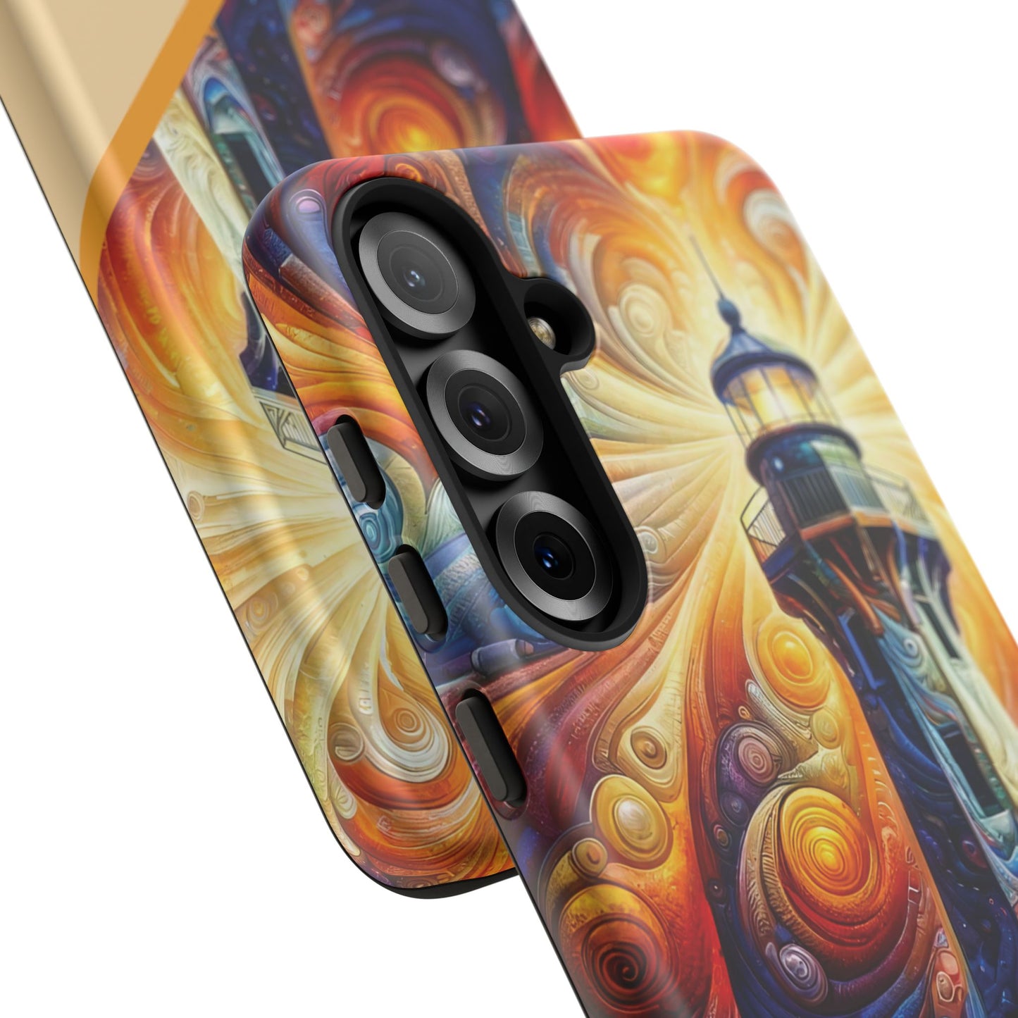 Personalized Cosmic Beacon Tough Samsung and Google Phone Cases