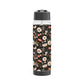 Blossom Elegance: Noir Garden Infuser Water Bottle