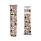 Love Heart Pattern Apple Watch Band, Style Accessory, Gift for Her, Valentines, Casual Wear, Holiday Fashion