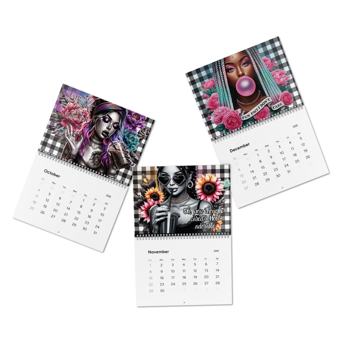 365 Days of Sass Wall Calendar — Bold & Brilliant Attitude (2026)