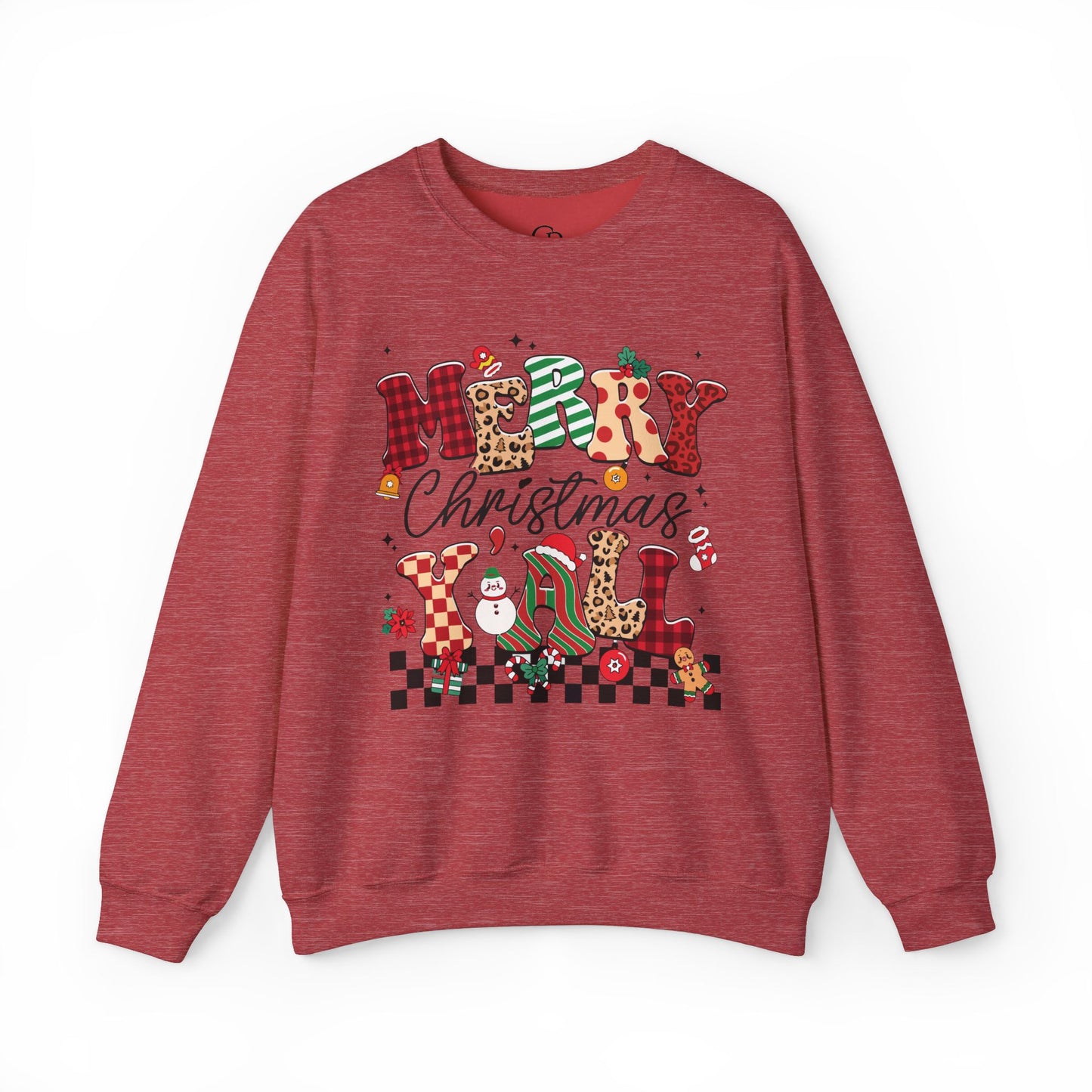 Merry Christmas Unisex Heavy Blend™ Crewneck Sweatshirt