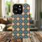 Sahara Star Mosaic Colorful Geometric iPhone Cases, Tough Magnetic iPhone Cases, Vibrant Design iPhone Cover, Durable iPhone Protection, Stylish Tech Accessories.