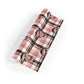 Personalized Photo Plaid Wrapping Paper Roll — Custom Face Gift Wrap