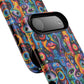 Psychedelic Visions Tough iPhone Magnetic Case - Unique Art iPhone Cover