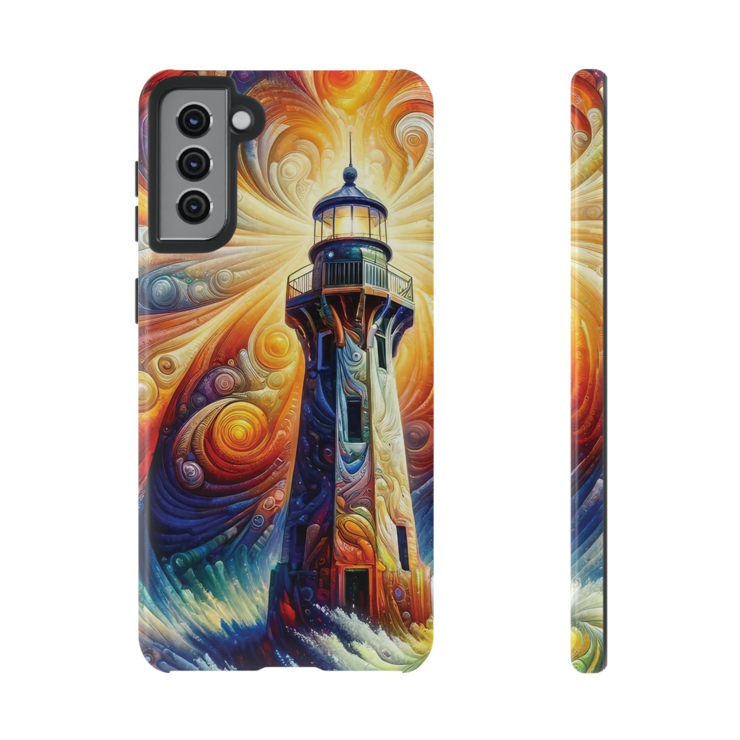 Cosmic Beacon Samsung or Google Pixel Tough Cases