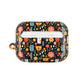 Whimsical Feline Garden AirPod Cases (AOP) - Fun & Colorful Accessories for Pet Lovers.
