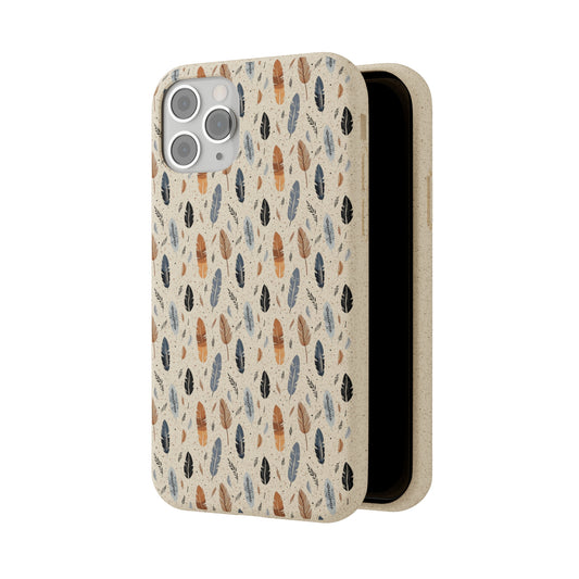 Whispering Feathers iPhone Biodegradable Cases