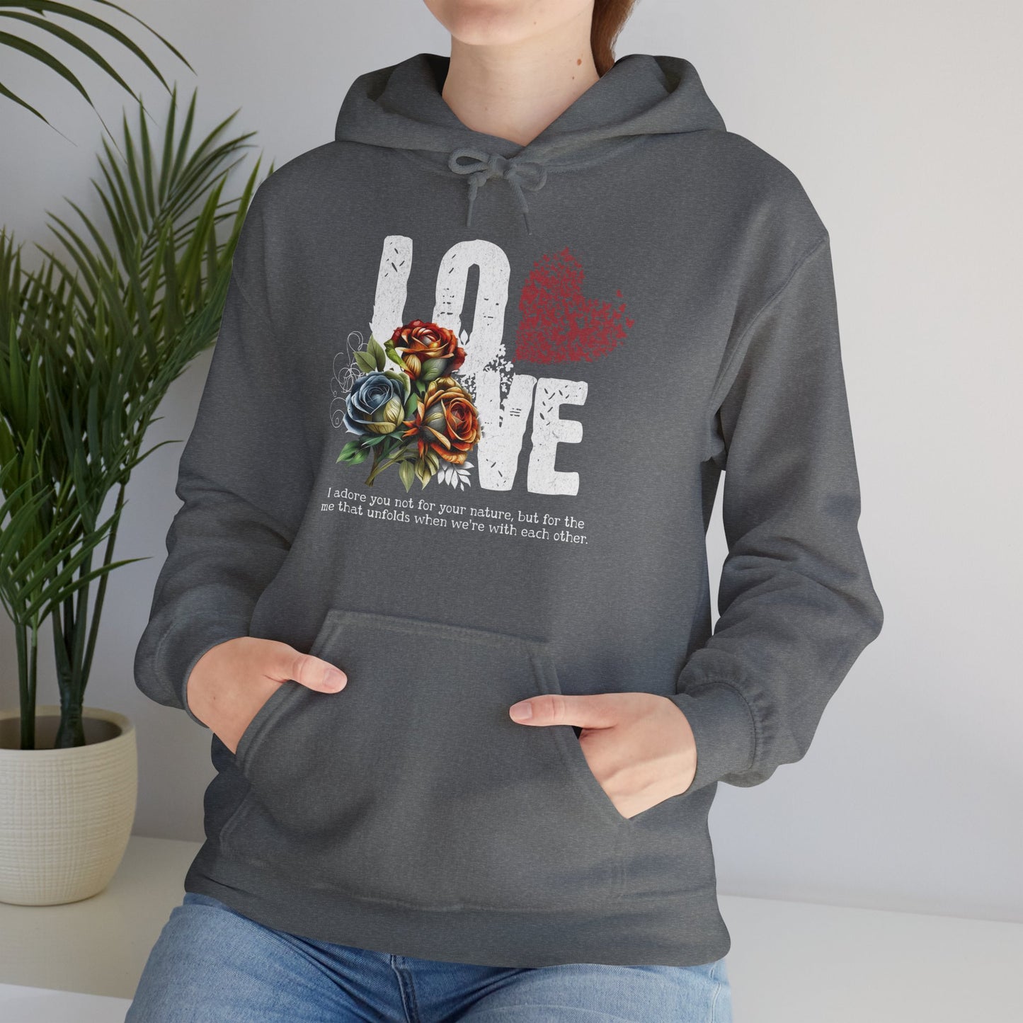 LOVE Always Unisex Gildan Hoodie Sweatshirt