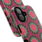 Floral KaleidoBloom iPhone Case, Tough Magnetic Cases, Floral iPhone Cover, Stylish Tech Accessory, Durable Design, Vibrant Gift Idea