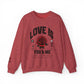 You and Me Unisex Heavy Gildan Blend™ Crewneck Sweatshirt.