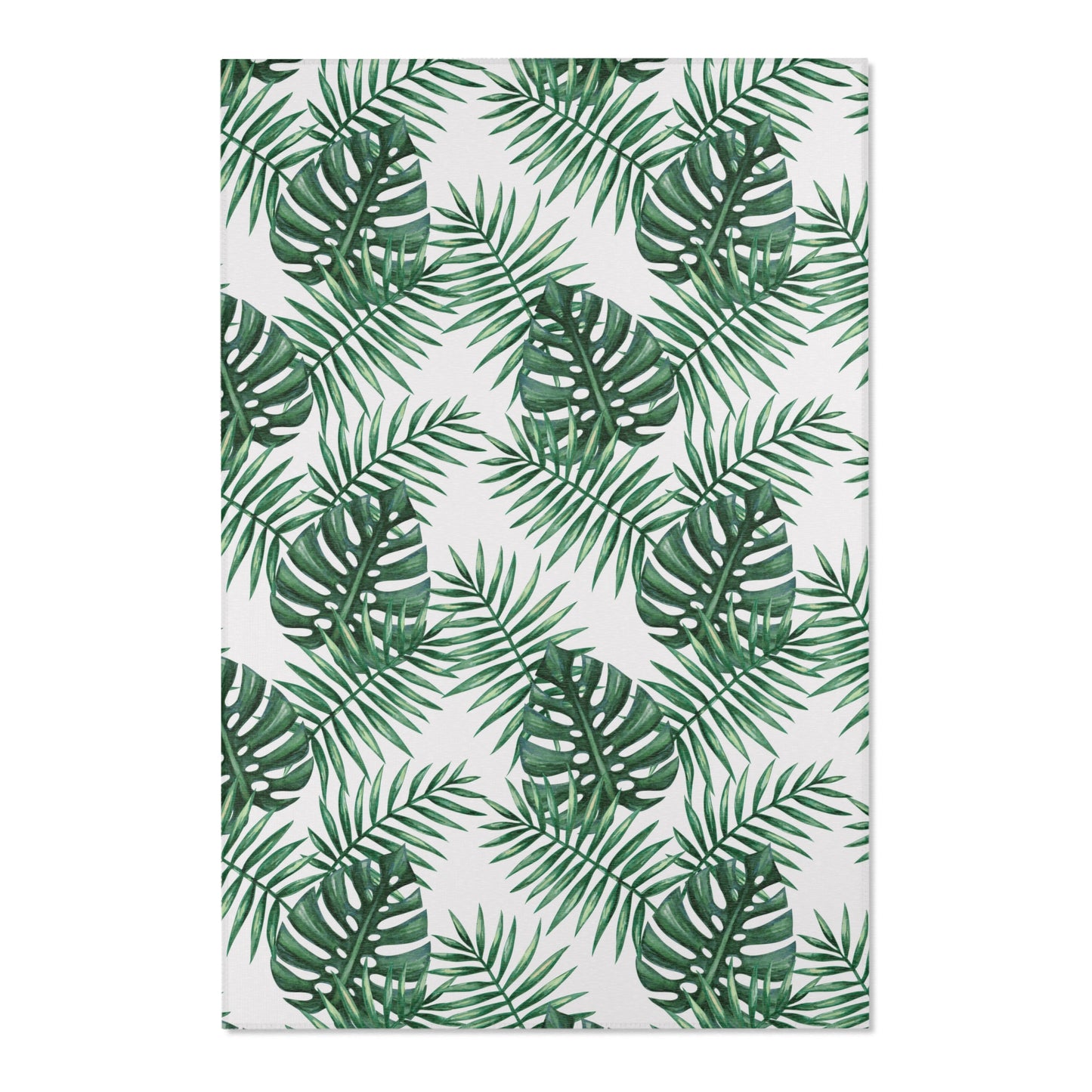 Tropical Bliss Chenille Area Rug - Playful and Stylish - Multiple Sizes Available