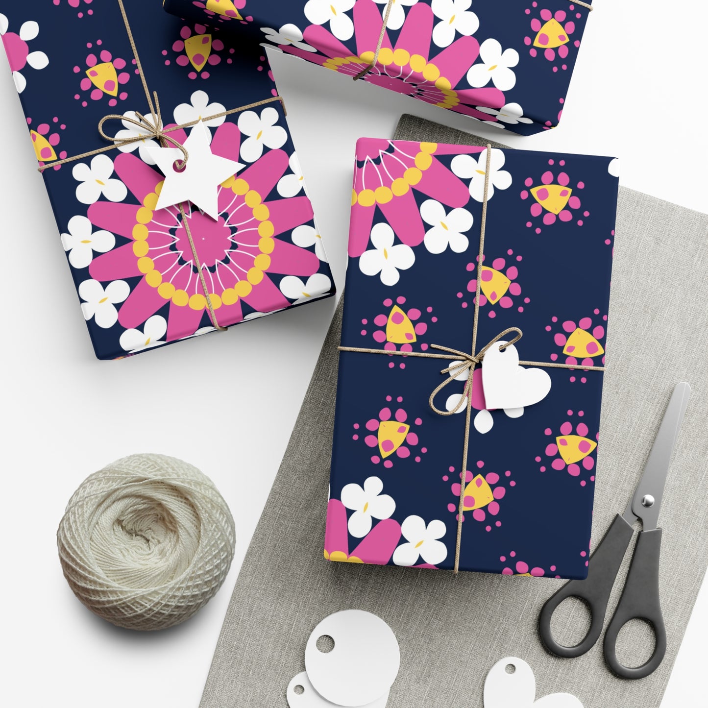 Starburst Gift Wrap Papers