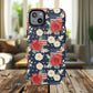 Liberty in Bloom Tough iPhone Magnetic Case, Floral Design, Gift for Moms, Gift for Dads,  iPhone Accessories, Patriotic iPhone Accessory.