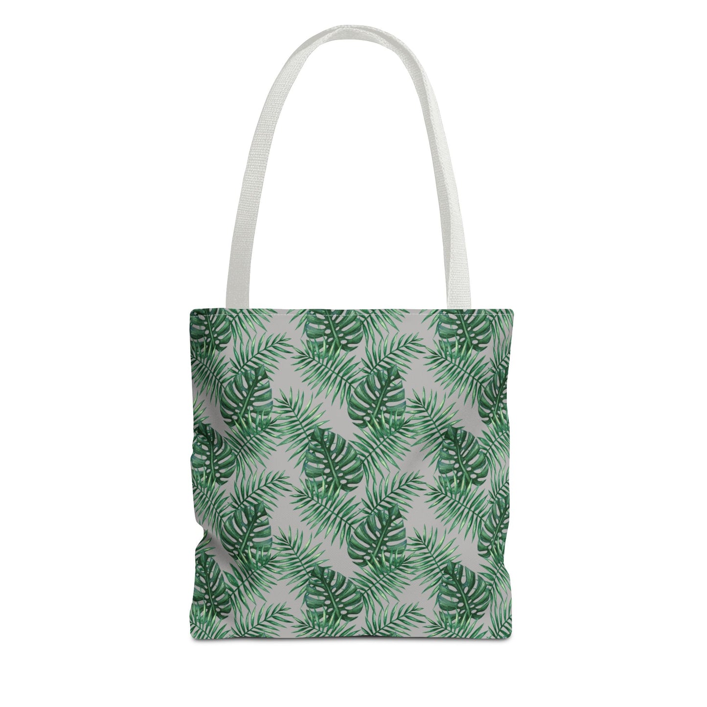 Grey Tropical Bliss Tote Bag