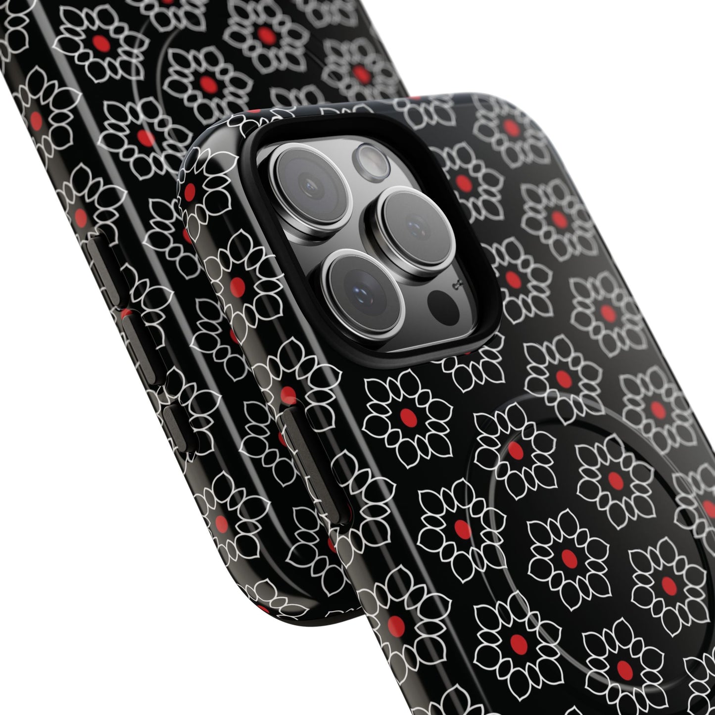 Floral Power Magnetic Tough iPhone Cover | Tough iPhone Cover, Floral Design, Custom iPhone Accessory, Gift for Her, iPhone Case