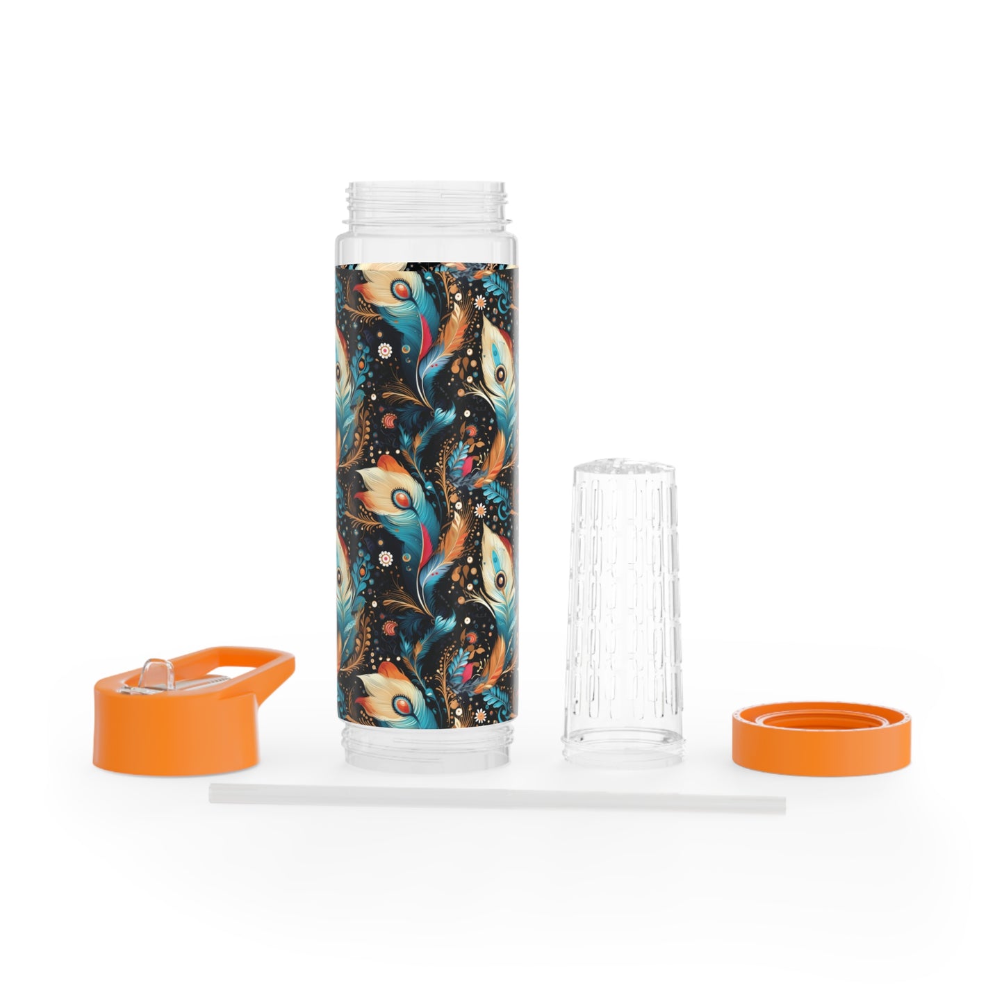 Ethereal Feathers Infuser Water Bottle