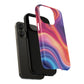 Cosmic Lava Flow Colorful Abstract iPhone Case , Tough Magnetic Protection, Stylish Accessories, Gift for Tech iPhone Lovers, Vibrant Mobile Covers