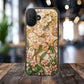 Floral Vintage Art Stained Glass Effect Nouveau Clear Magnetic Impact Case