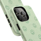 Green Smiley Face Magnetic iPhone Case