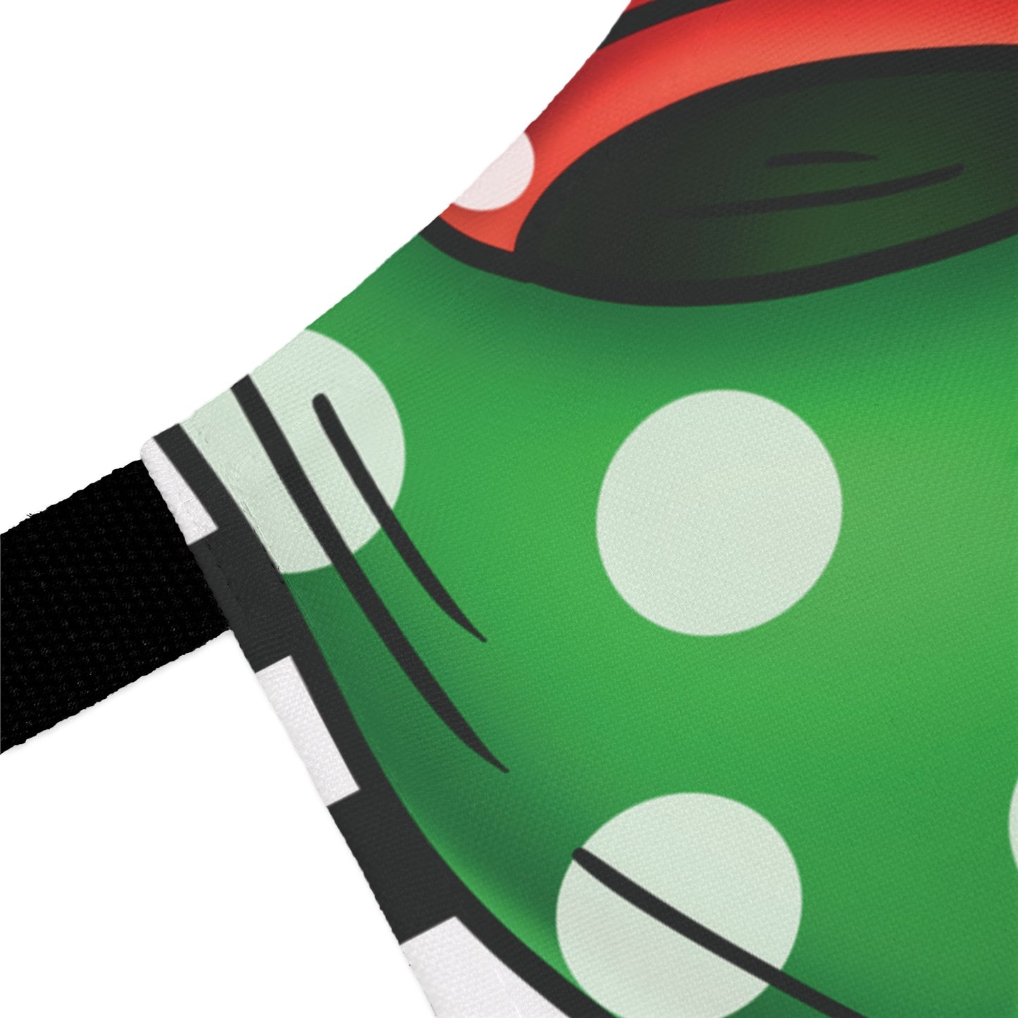 Striped Red Polka Dot Bow Chef's Apron