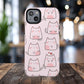 Cute Cat Magnetic iPhone Case, Tough iPhone Cover, Cat Lover Gift, Kawaii Style Case, Pet-Themed Gift