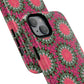 Floral KaleidoBloom iPhone Case, Tough Magnetic Cases, Floral iPhone Cover, Stylish Tech Accessory, Durable Design, Vibrant Gift Idea