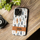 Personalized Whispering Feathers Samsung, Google Pixel and iPhone Case, Custom Name Case.