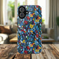 Colorful Floral Phone Case, Tough Magnetic Phone Cover, Durable Tech Accessory, Unique Gift for Her, Vibrant Smartphone Case