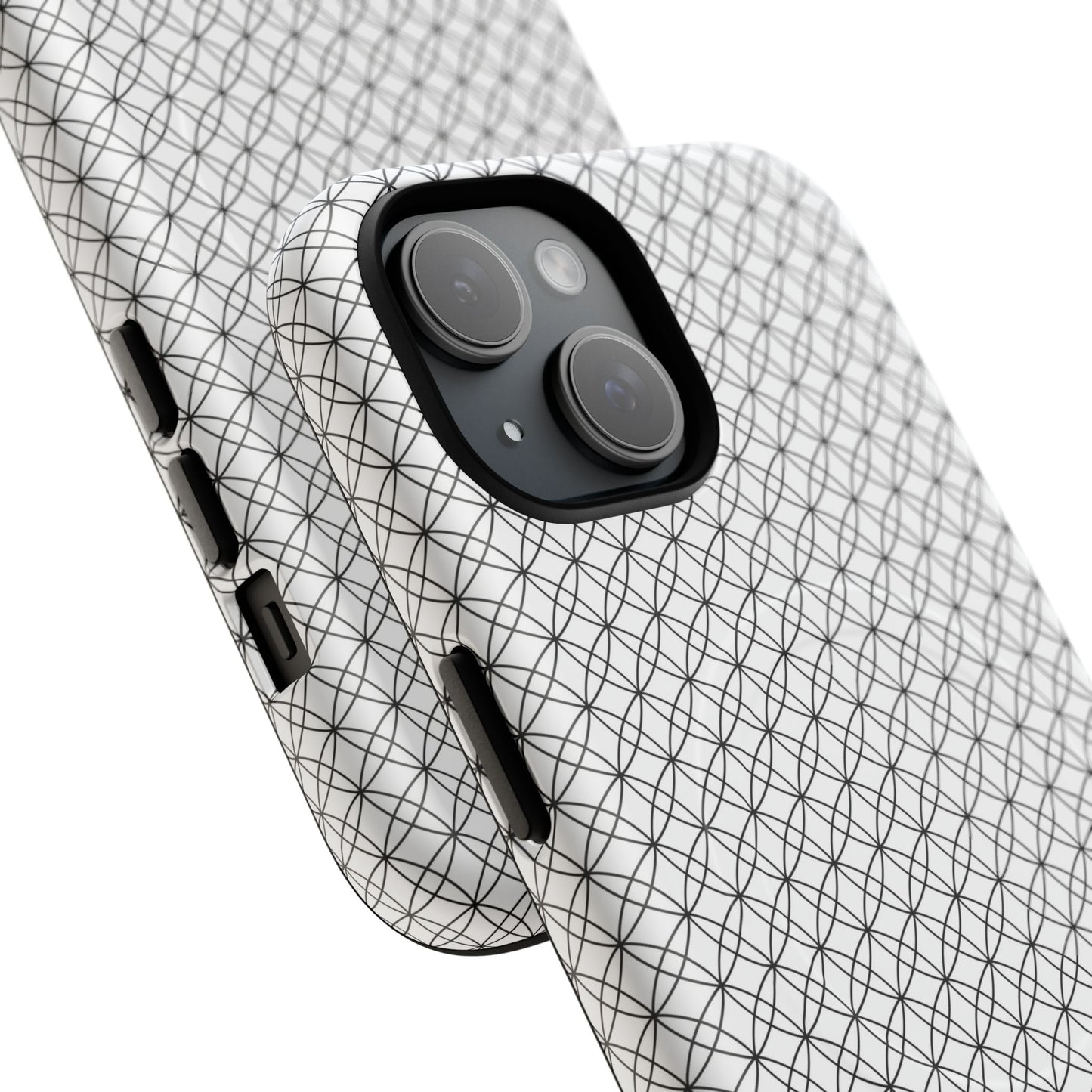 Personalized Geometric Phone Case, Stylish Tough Magnetic Cases, Unique Protection, Trendy Gift for Tech Lovers, Modern Mobile Accessory