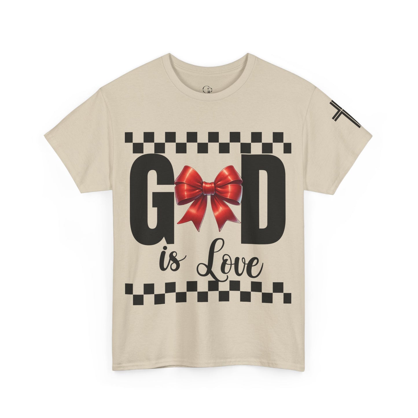 GOD is LOVE Charm Unisex Heavy Cotton Tee.