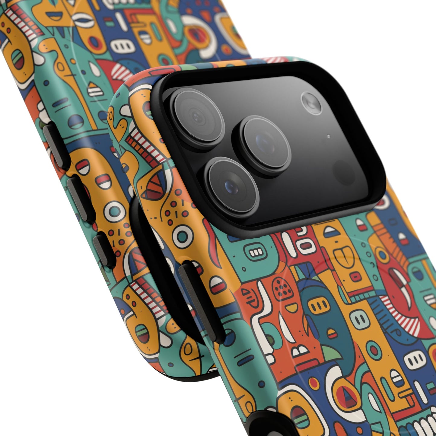 Vibrant Tough Magnetic Phone Cases - Unique Art, Protective Design, Gift for Him/Her, Trendy Accessories, Phone Protection