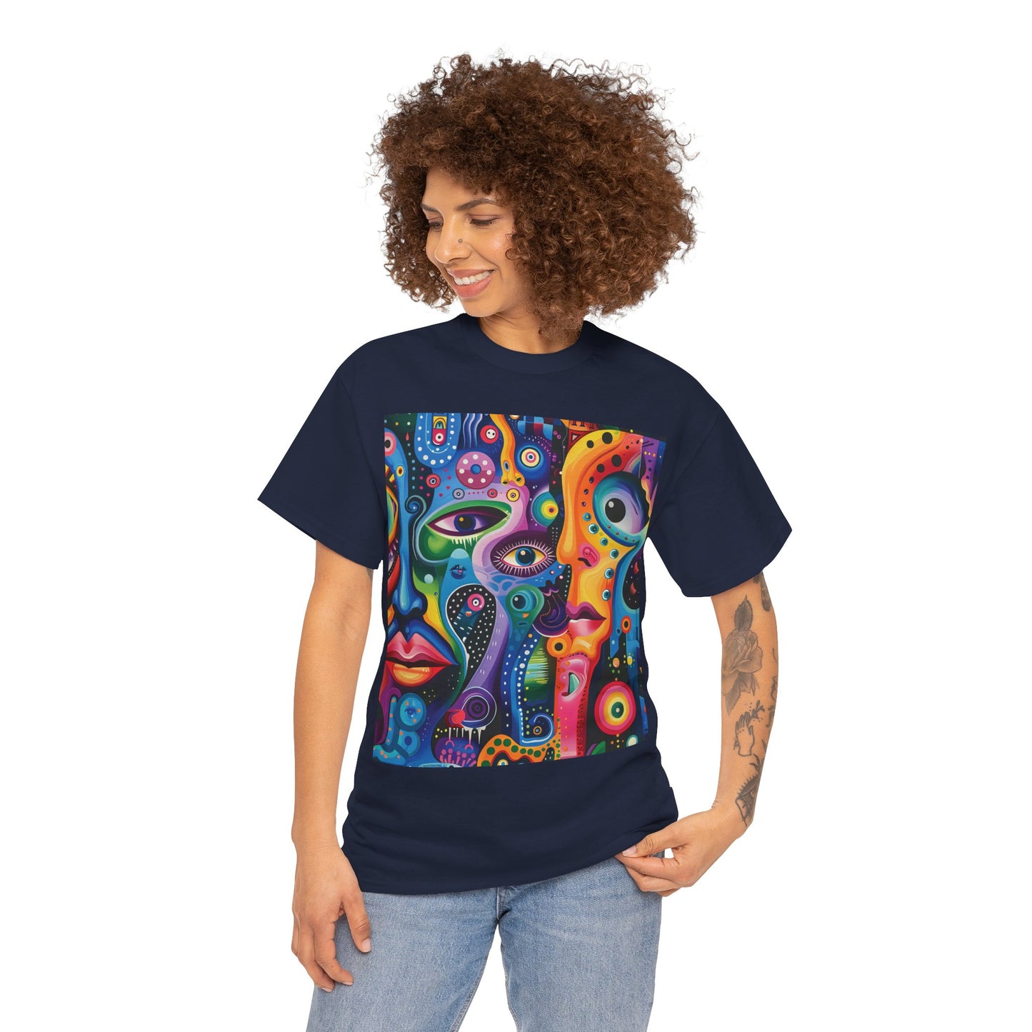 Psychedelic Visions Unisex Heavy Cotton Tee